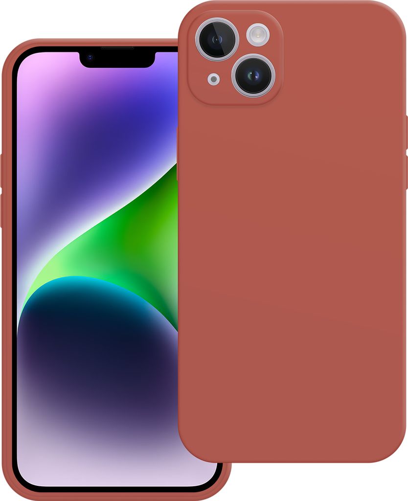 Hülle Apple iPhone 14 Plus Schutzhülle - Cazy - Rot