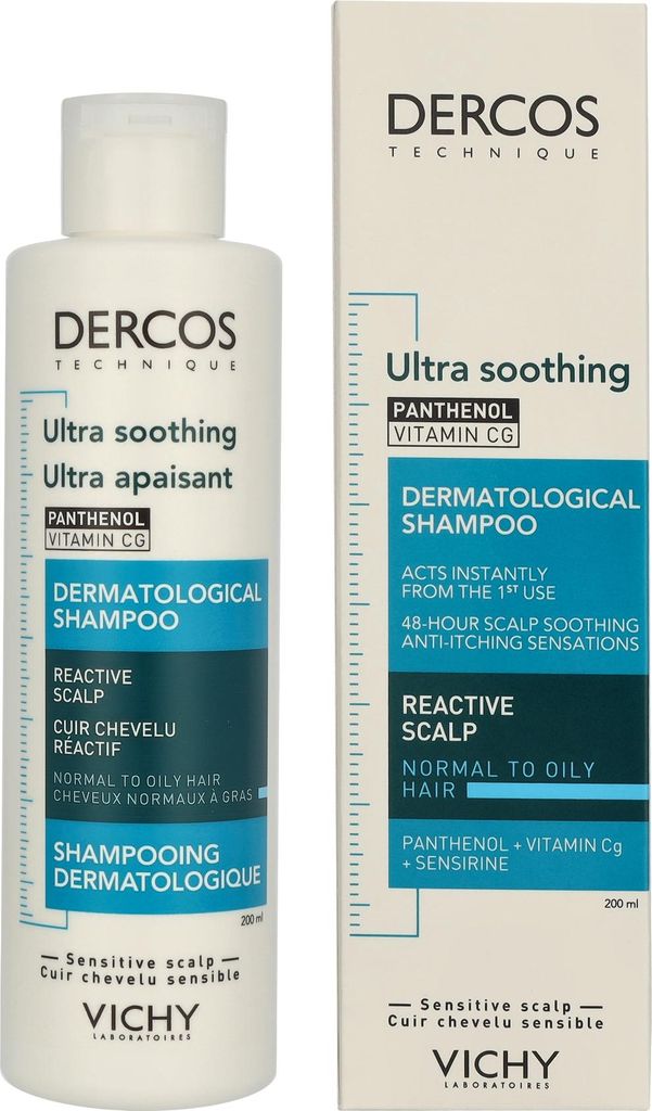 Vichy Shampoo Vichy Dercos Ultra-Sensitiv Shampoo Produktbild 