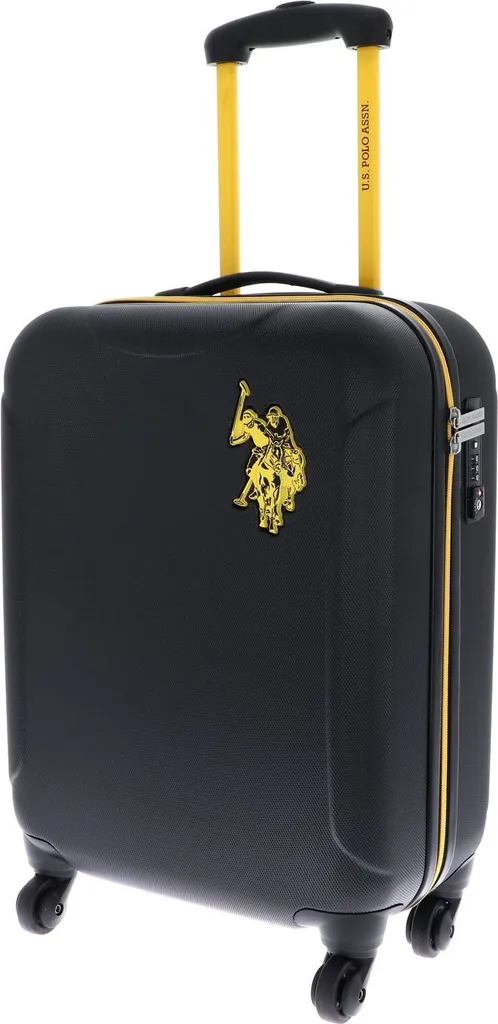 Bagage Cabine 55cm U.S. POLO ASSN. New Leader Noir Idéal Avion Train