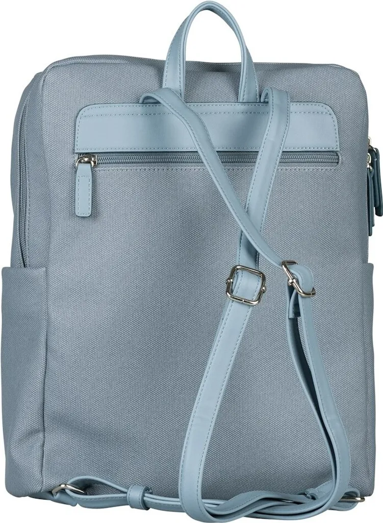 Tom Tailor Rosa Daypack 39 cm avec poches organisées - Noir/Gris