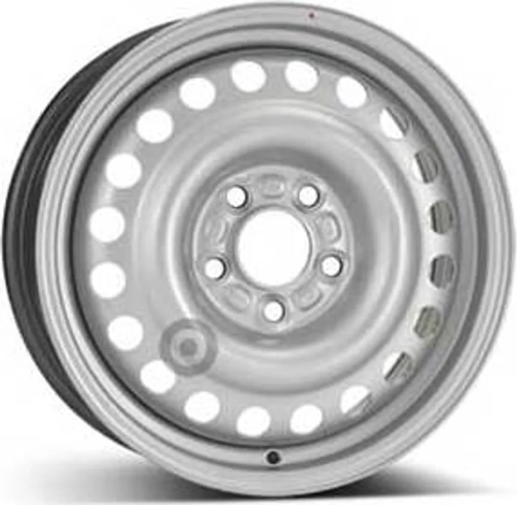 Jante robuste ALCAR 8525 6x15 ET52 en acier noir pour Ford Transit 5x108