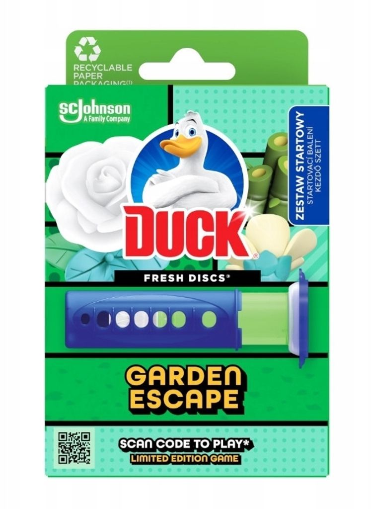 Duck Fresh Discs Garden Escape, Barwiące żelowe krążki do Produktbild 