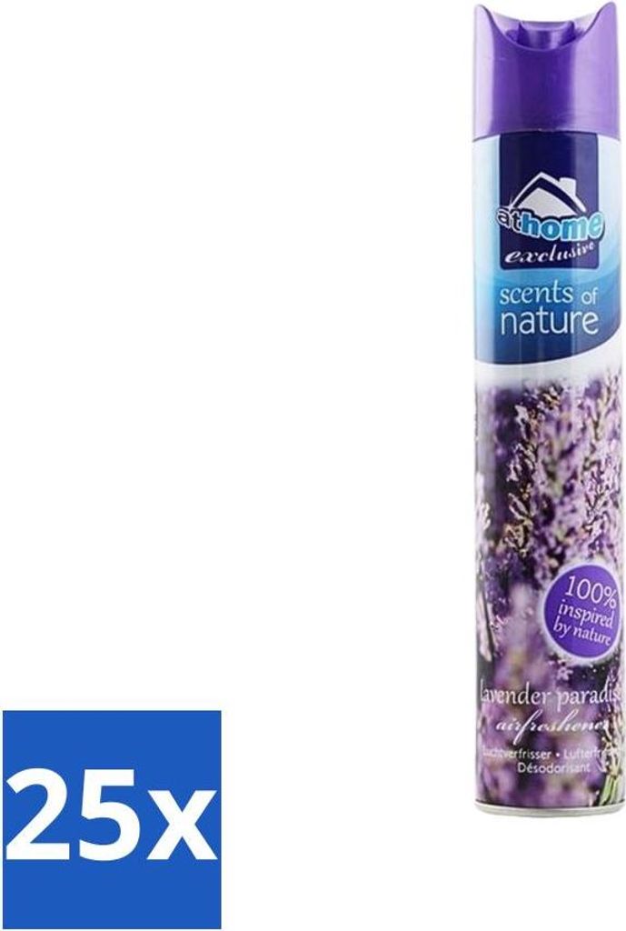 At Home - Scents Of Nature - Lufterfrischer - Inspiriert von der Natur - 400 ml - Vorteilspack - 25 Stücke