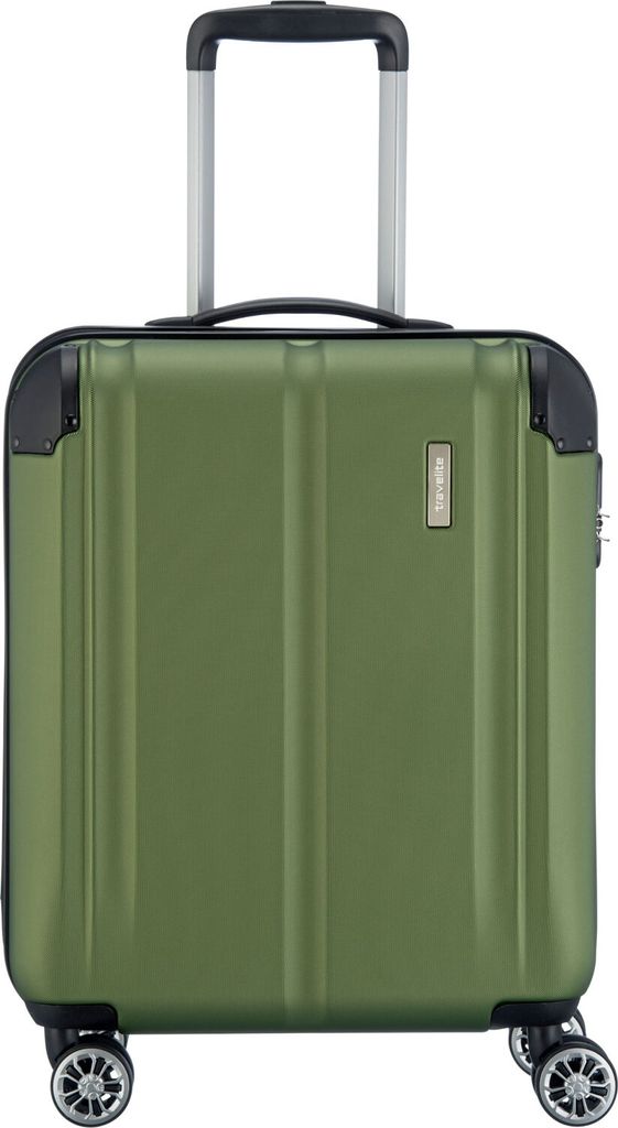 Travelite City, Vozík, Tvrdý povrch, Zelená, Malý, 4 Obrázok produktu 