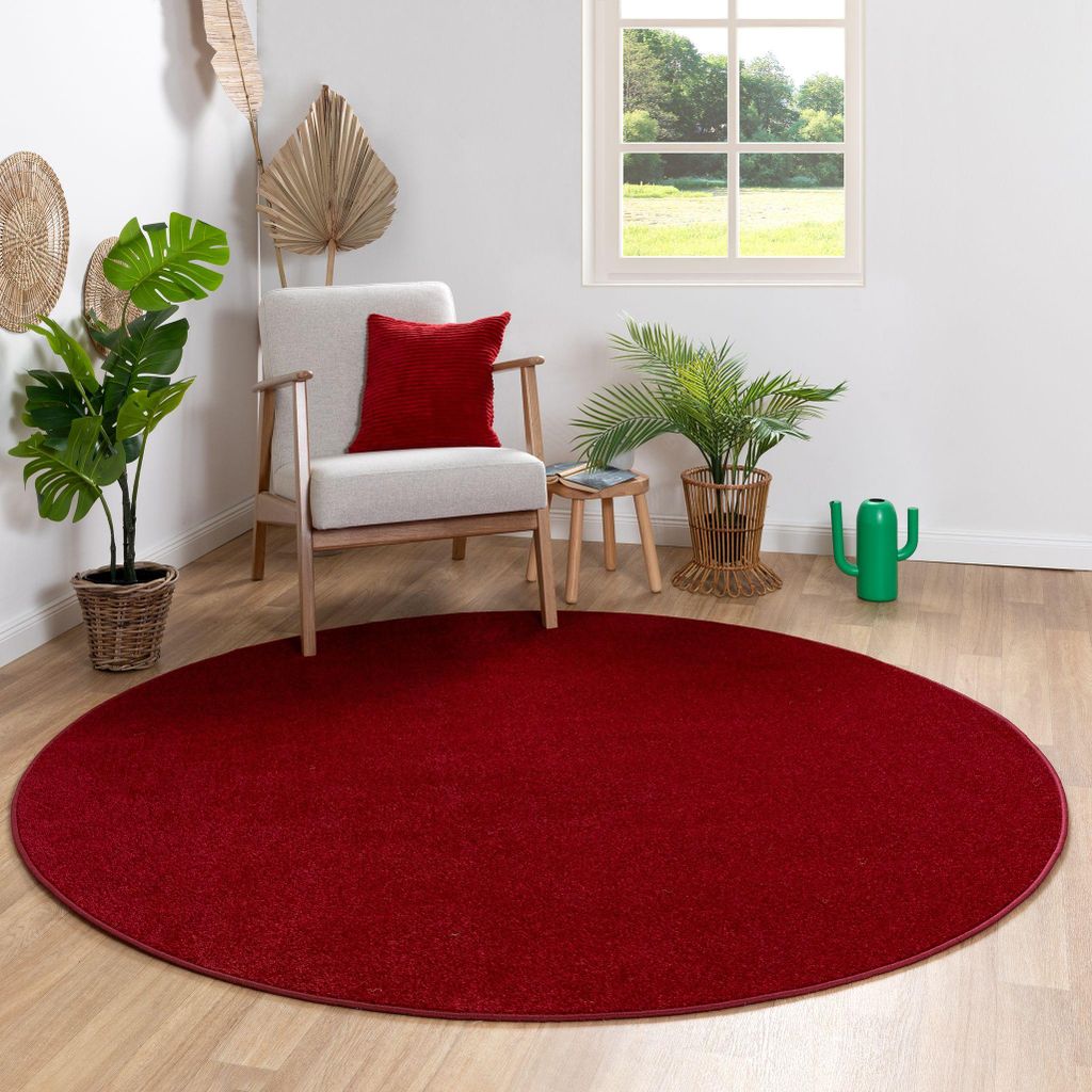 Steffensmeier Kurzflor Teppich Ibiza Wohnzimmerteppich Produktbild 