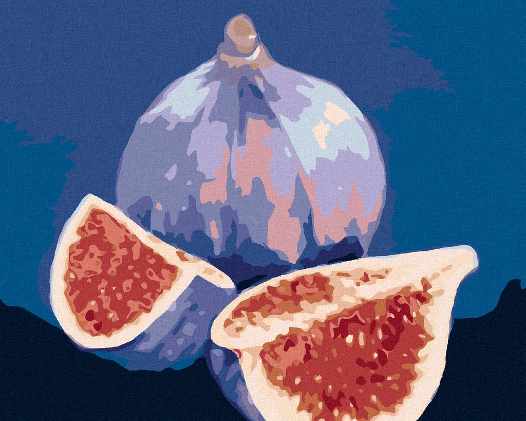 Zuty - Malen nach Zahlen - FEIGE 3 (MYROSLAVA VOLOSCHUK), 40x50 cm, ohne Keilrahmen