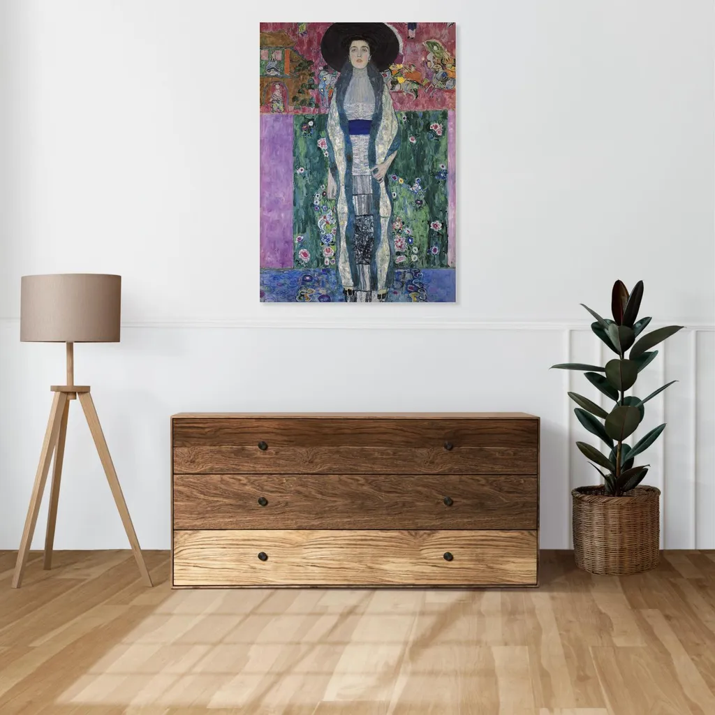Tableau Salon Gustav Klimt Adele Bloch-Bauer II Format 70x100 Portrait