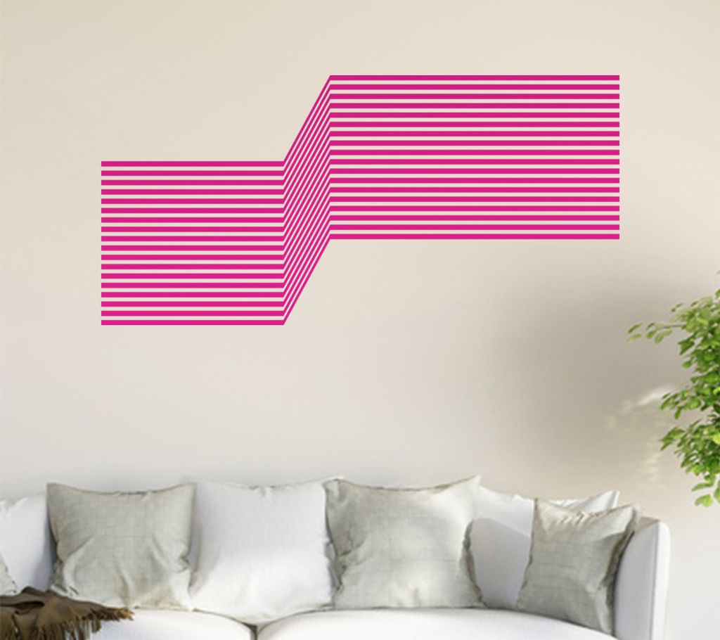 Retro Design Wandtattoo in 6 Größen - Wandaufkleber Wall Sticker - Dekoration, Küche, Wohnzimmer, Schlafzimmer, Badezimmer