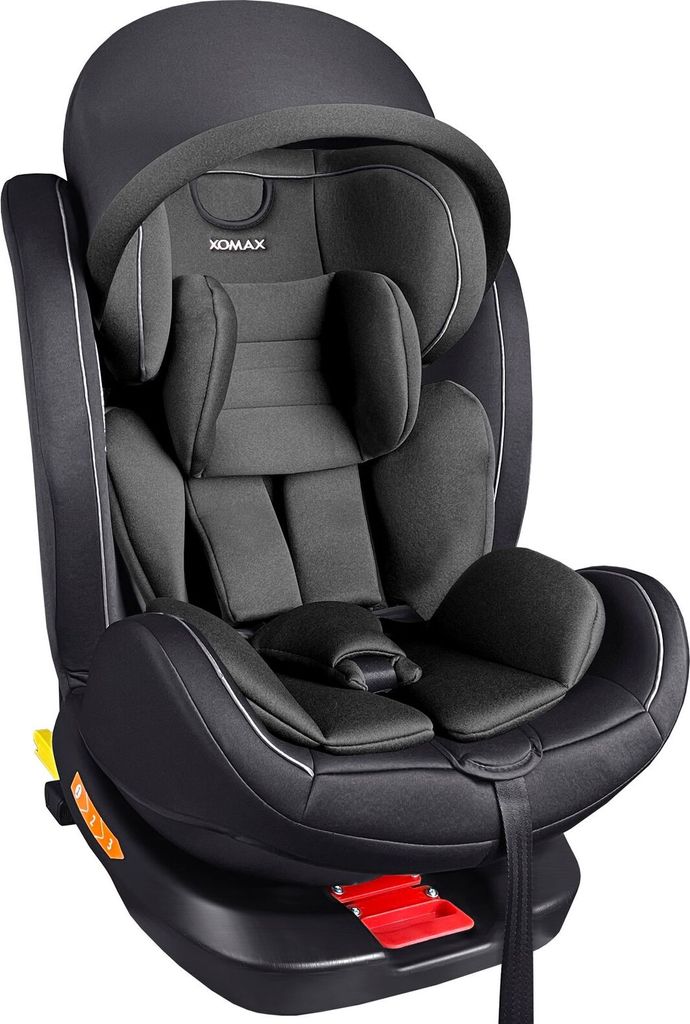 XOMAX XZ-16 Auto i-Size Kindersitz drehbar 360° Grad, mit Produktbild 