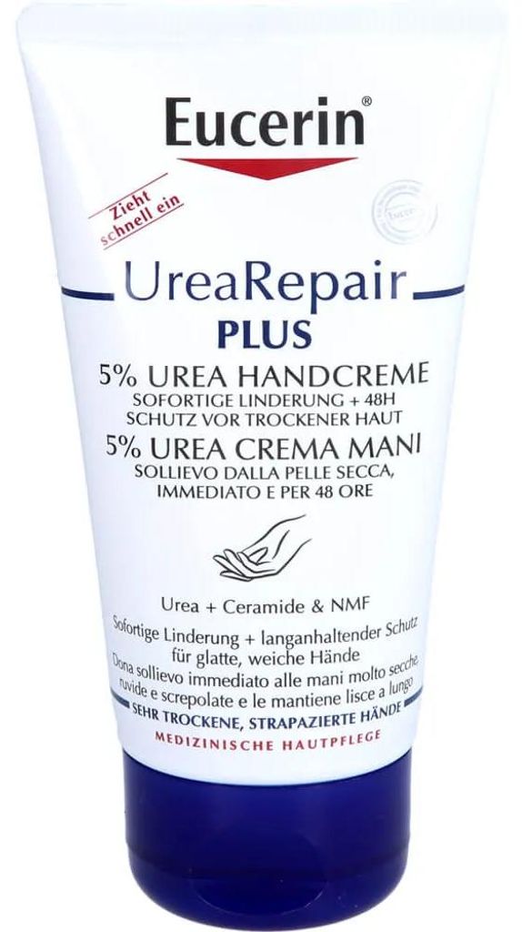 Eucerin Urearepair Crema Mani 5% 75 Ml Immagine del prodotto 