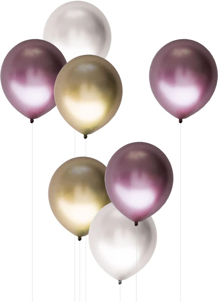 Oblique Unique Luftballon Set 7 Stk. Geburtstag Party Produktbild 