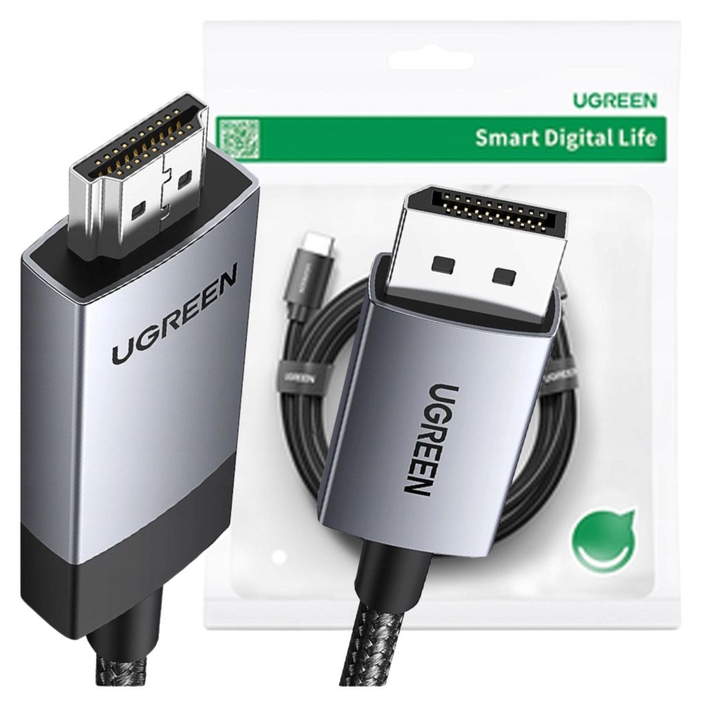 KABEL UGREEN DP119, cable DisplayPort / HDMI, 4K a 60Hz, 1 Imagen del producto 