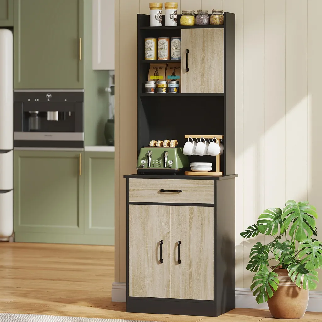 Optimisation Cuisine : Buffet Haut Gain de Place pour Petit Espace 60cm - 2
