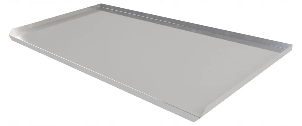 Piano Lavoro Acciaio AISI 304 40x55 cm - Top per Ristorazione e Pasticceria