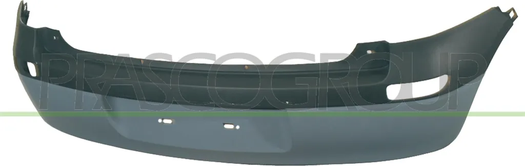 Pare-chocs arrière pour réparation Opel Corsa C 2000-2006 PRASCO (X01)