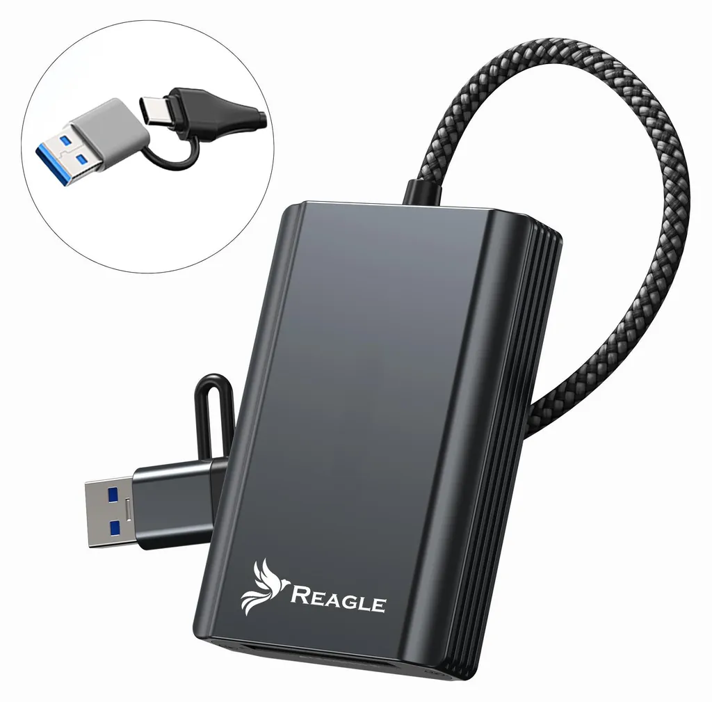 Lecteur CFexpress Type B pour Vidéo 4K 8K USB 3.2 Gen 2 Double Connecteur
