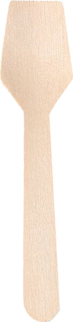 NATURE Star Holz-Eislöffel Länge: 96 mm natur 100er