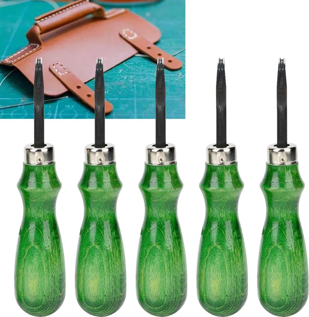 0.6mm-1.4mm Professioneller Beveler DIY Zubehör Leder Handwerk Kante Schneidwerkzeug (0.6mm)