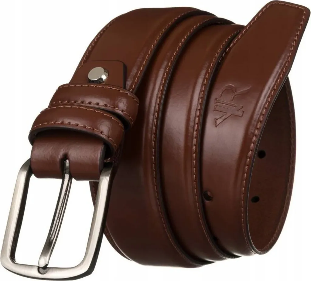Ceinture Rovicky RPM1495SPL6684 en cuir noir élégant pour hommes