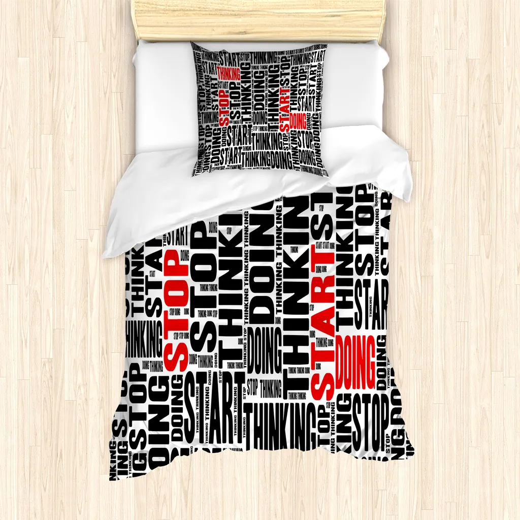 Copripiumino Moderno ABAKUHAUS 135x200 Design Doing Antiacaro