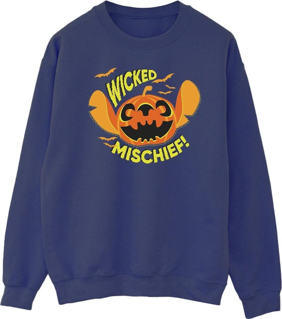 Disney - "Wicked Mischief" Sweatshirt für Herren BI30971 (4XL) (Marineblau)