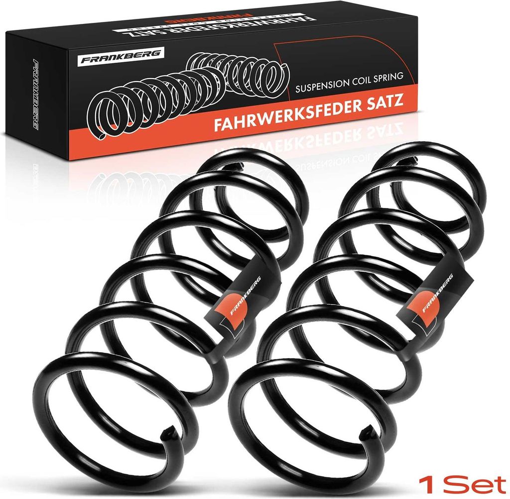 Frankberg 2x Fahrwerksfeder Hinterachse für MINI Mini R50 R53 1.6L 2001-2006
