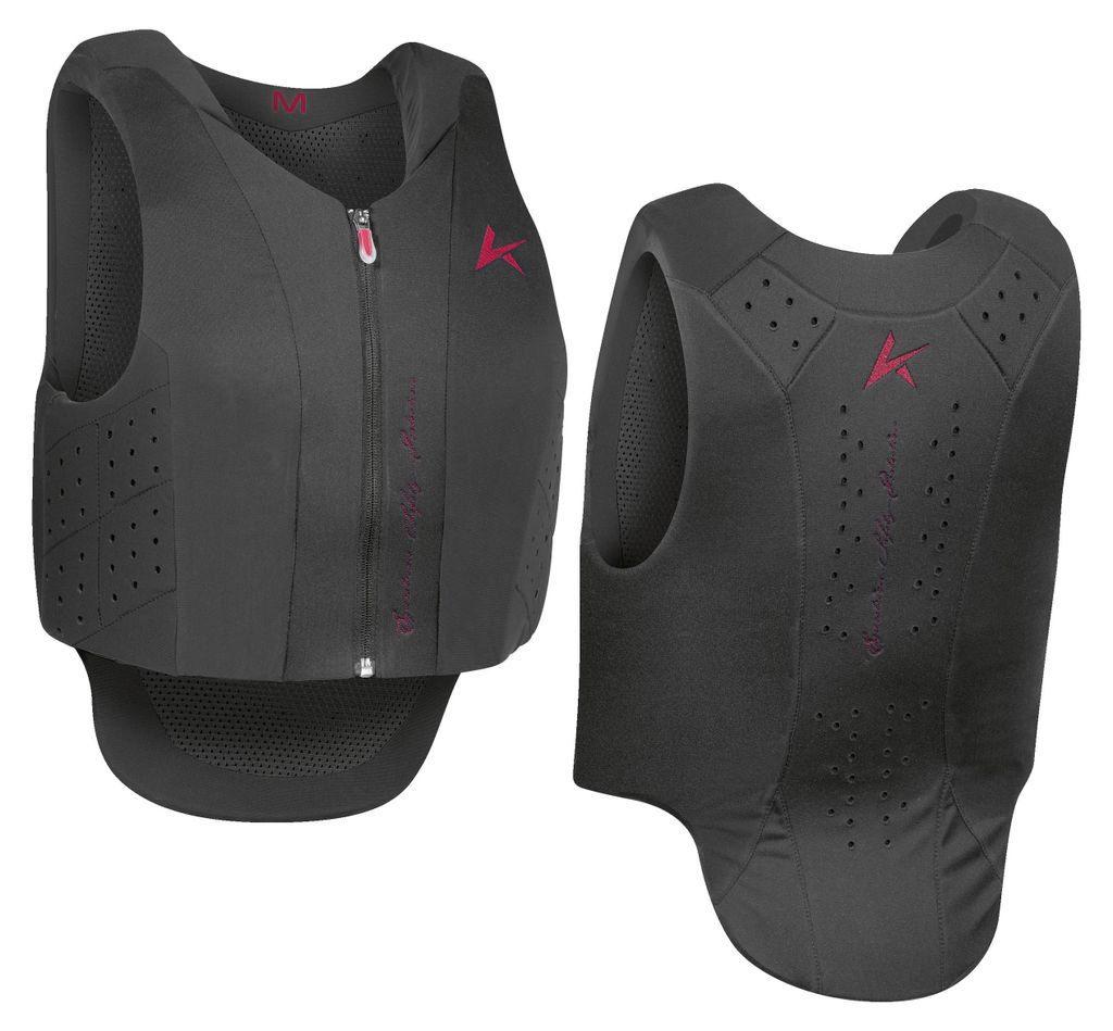 Komperdell Safety Vest Ultra Fit Unisex, Farbe:schwarz, Größe:XXL