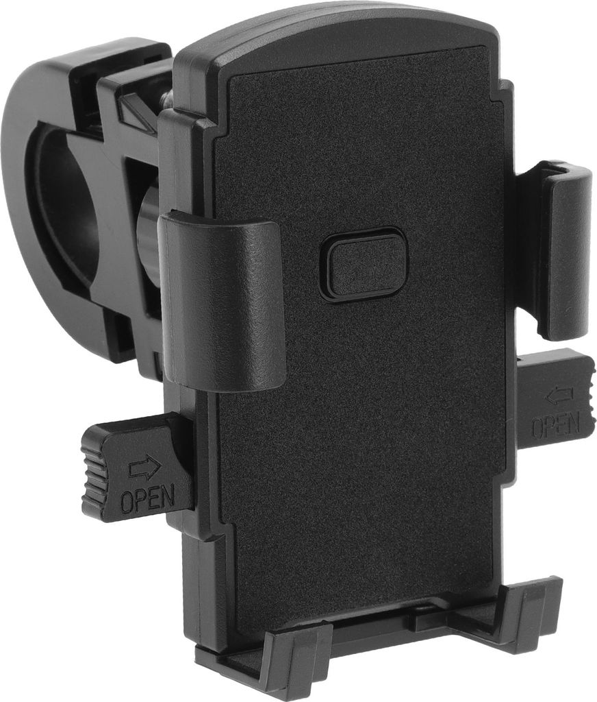 Fahrrad Lenker Telefon Halterung Mobil Telefon Halterung für Motorrad Roller Drehbarer Fahrrad Roller Telefon Clip für 4.7-6.7" Smartphone Schwarz