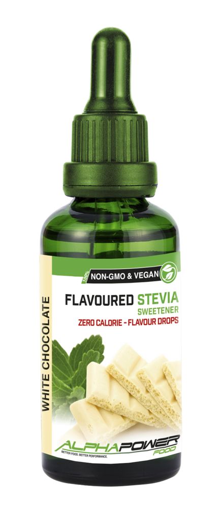 Stevia Flavours 50 ml WHITE CHOCOLATE Produktbild 