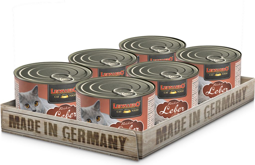 LEONARDO Reich an Leber 6x 200g Produktbild 