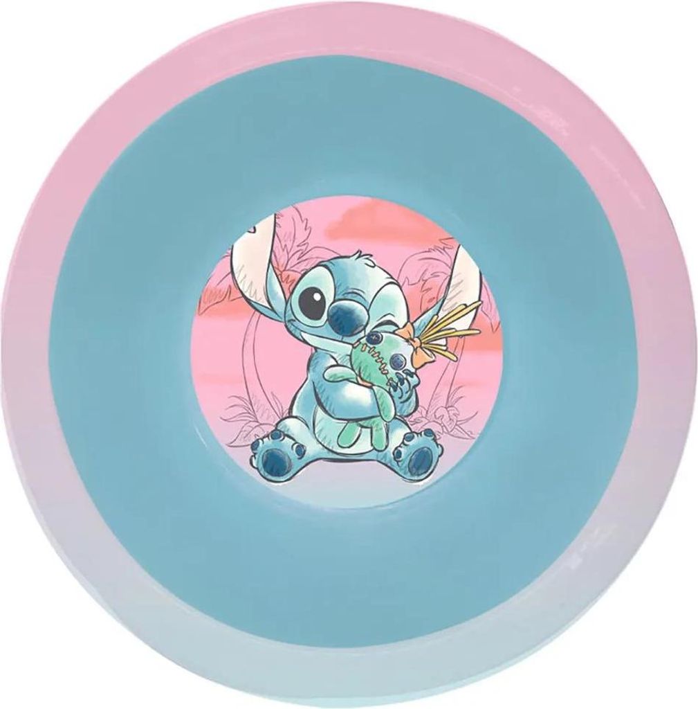 Stitch 15 Cm Schüssel Rosa Rosa One Size