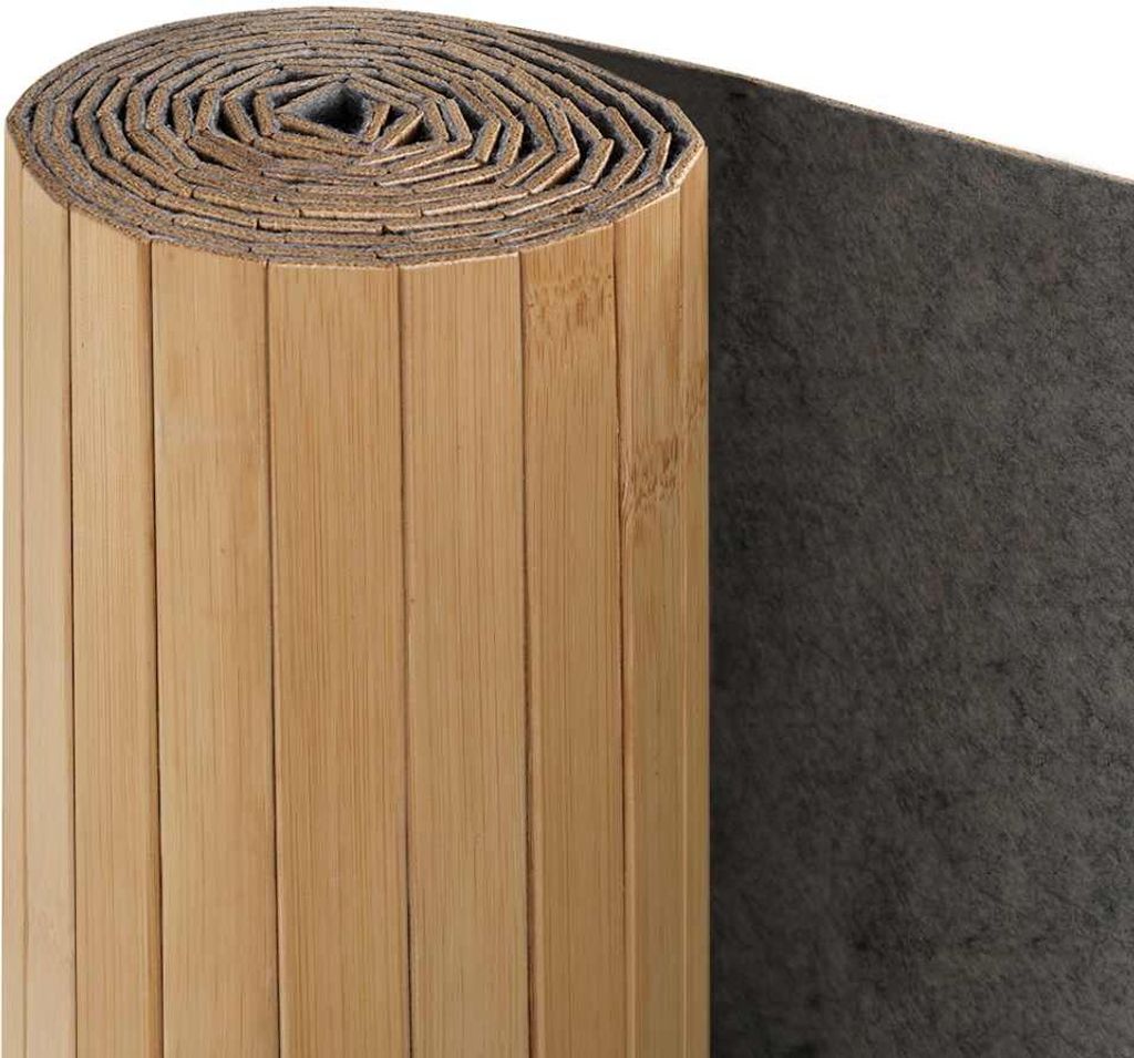 vidaXL Paraván Bambus Šírka 250 cm Výška 165 cm Prírodný Obrázok produktu 