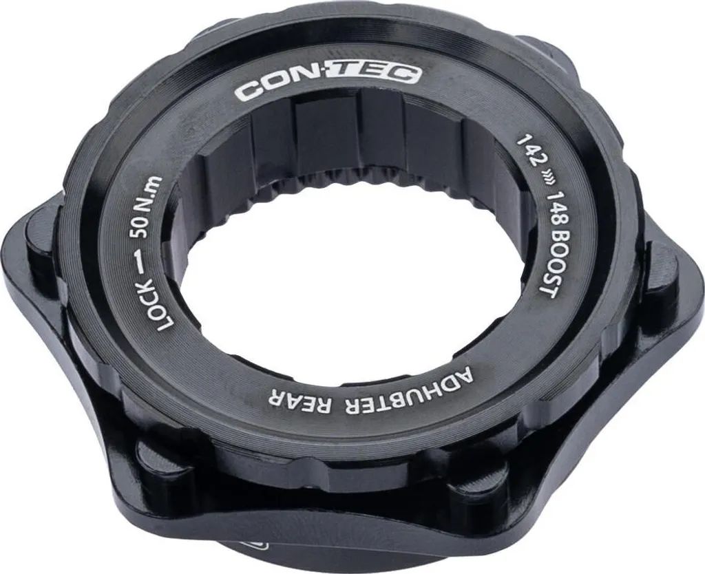 CONTEC Adhubter Adattatore Posteriore Boost 148mm - Nero CNC