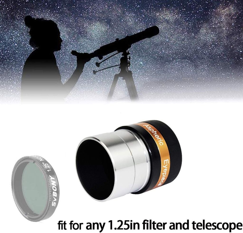 Svbony SV505C Oculaire Télescope Caméra Couleur Planétaire, 1,25pouces