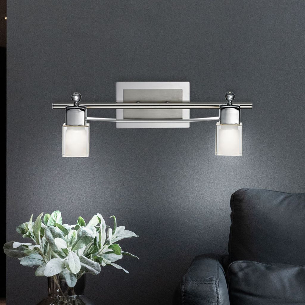 Esto ICE LED Wand-Lampe Leuchte Spot Wandleuchte Aluminium 761050-2