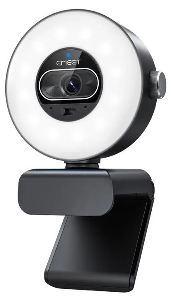 Webcam Télétravail EMEET S600L Full HD pour Réunions Zoom et Teams