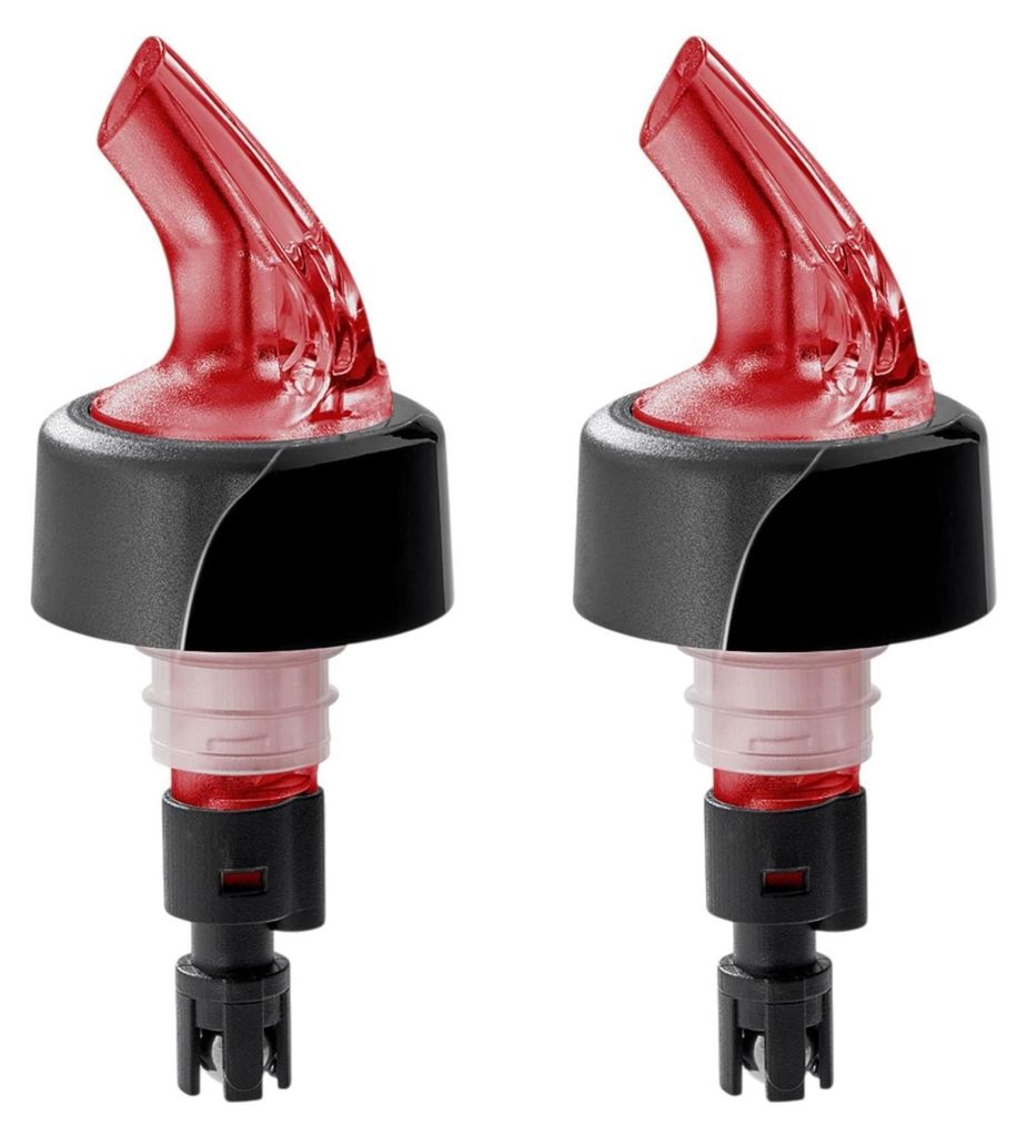 Gastro Portionierer Ausgießer Dosiersystem Compact Neon Rot 35 ml 2er SET