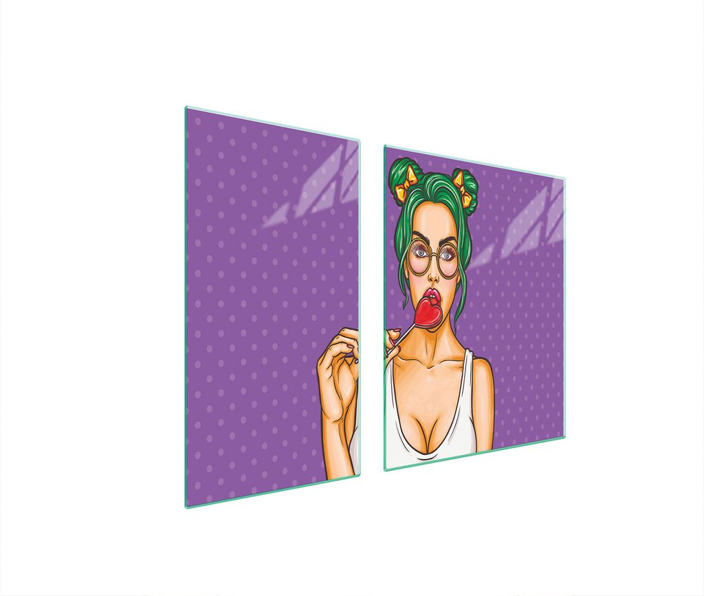 Glasschutzplatte Für Herd 90X52 Frauen