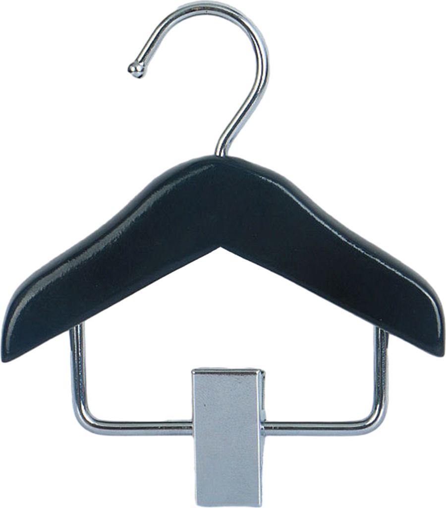 Mini-Kleiderbügel, Premium-Kleiderbügel aus Holz für Babys mit rutschfesten Clips, praktischer Kleiderhaken für Haustiere für zu Hause