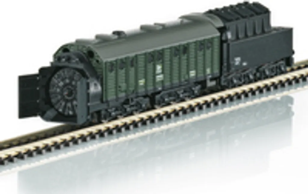 Chasse-neige à vapeur DR Märklin 87360 avec Turbine Détaillée Echelle Z