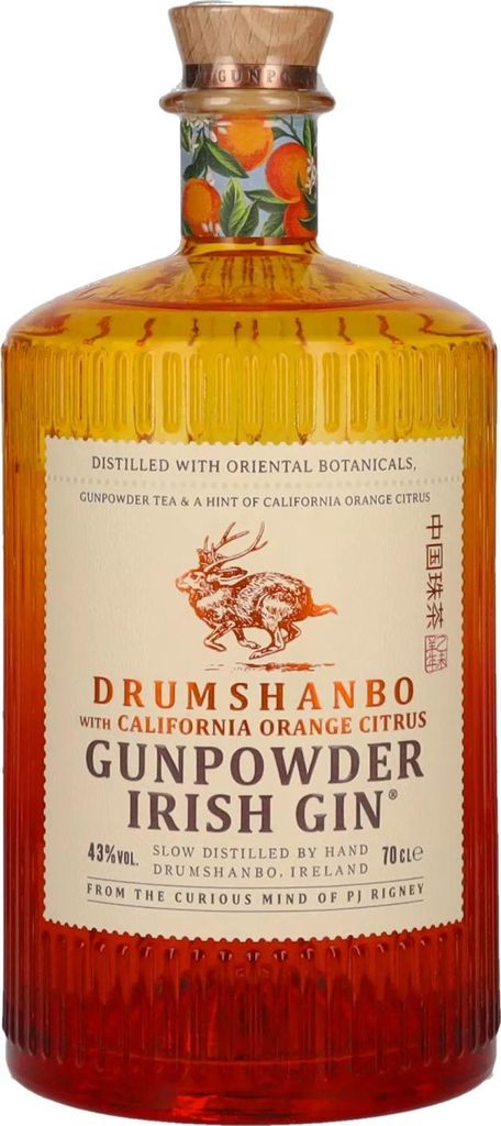 Gin Drumshanbo Gunpowder Irish Gin California Orange 700 ml Produktbild 