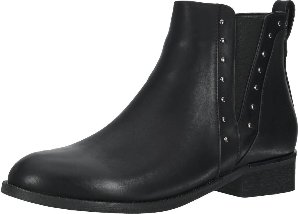 Fitters Footwear Paula Stiefeletten in Übergrößen Schwarz 2.232637 Black große Damenschuhe