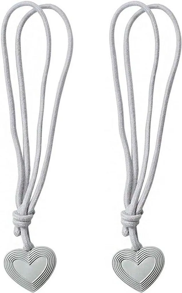 Embrasses à rideaux magnétiques rigides pour décoration de chambre moderne