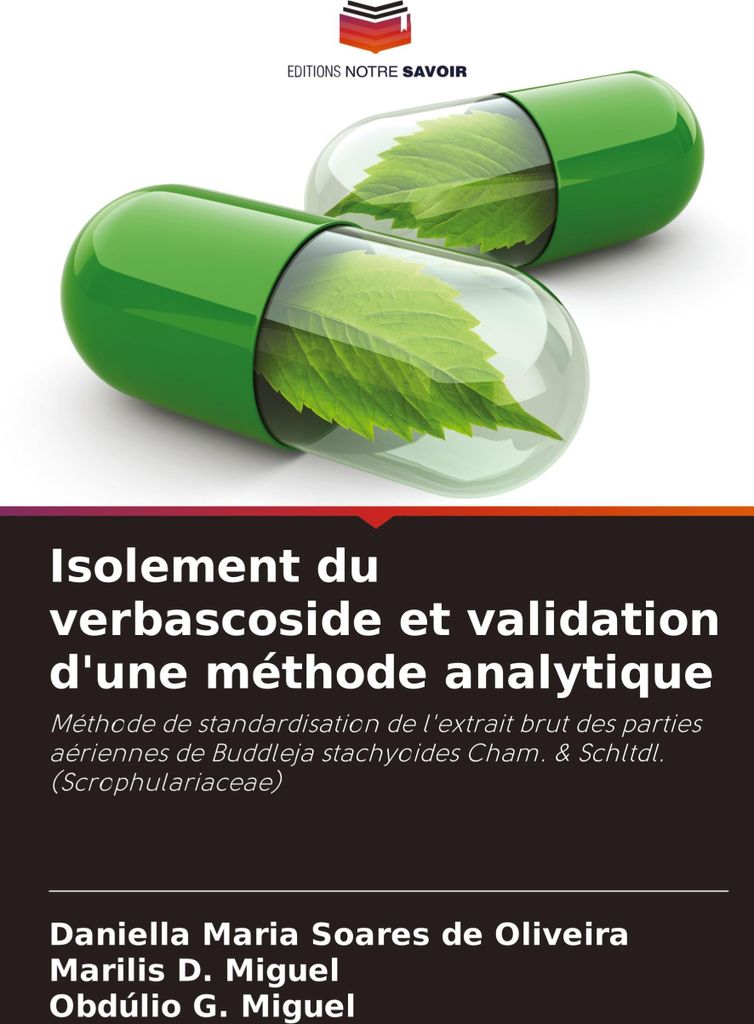Isolement du verbascoside et validation d'une méthode analytique