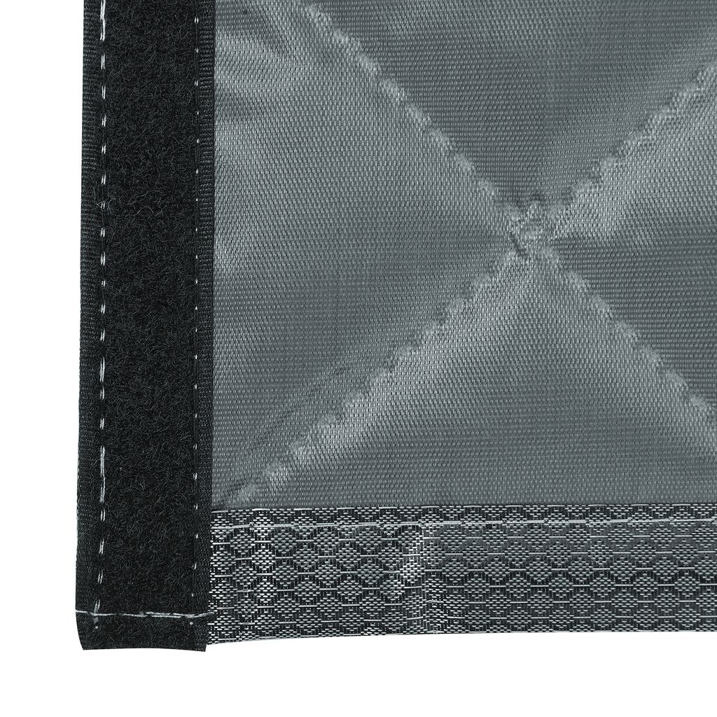 Magnet-Thermovorhang Für Türen – 1x2,1m, Kaffee/grau, Wind- Und Wasserdicht