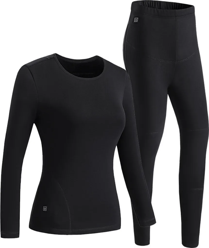 Set Intimo Riscaldato INF Donna Taglia M | Calore USB Sci e Moto