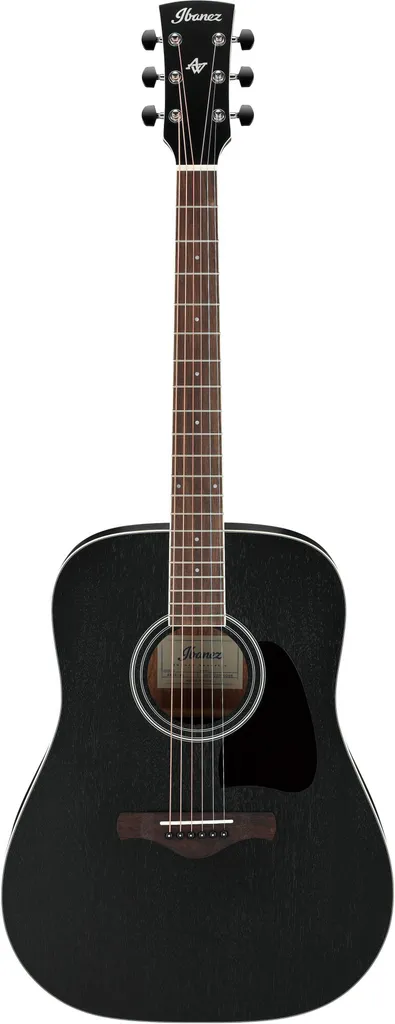 Ibanez AW84-WK Guitare Massive au Design Weathered Black et Son Vintage