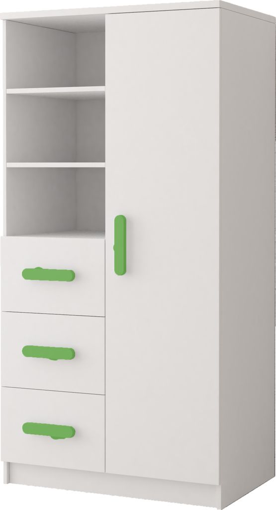 Regal Jonas I 80 3S1D 05 120cm + LIMETTE Obrázok produktu 
