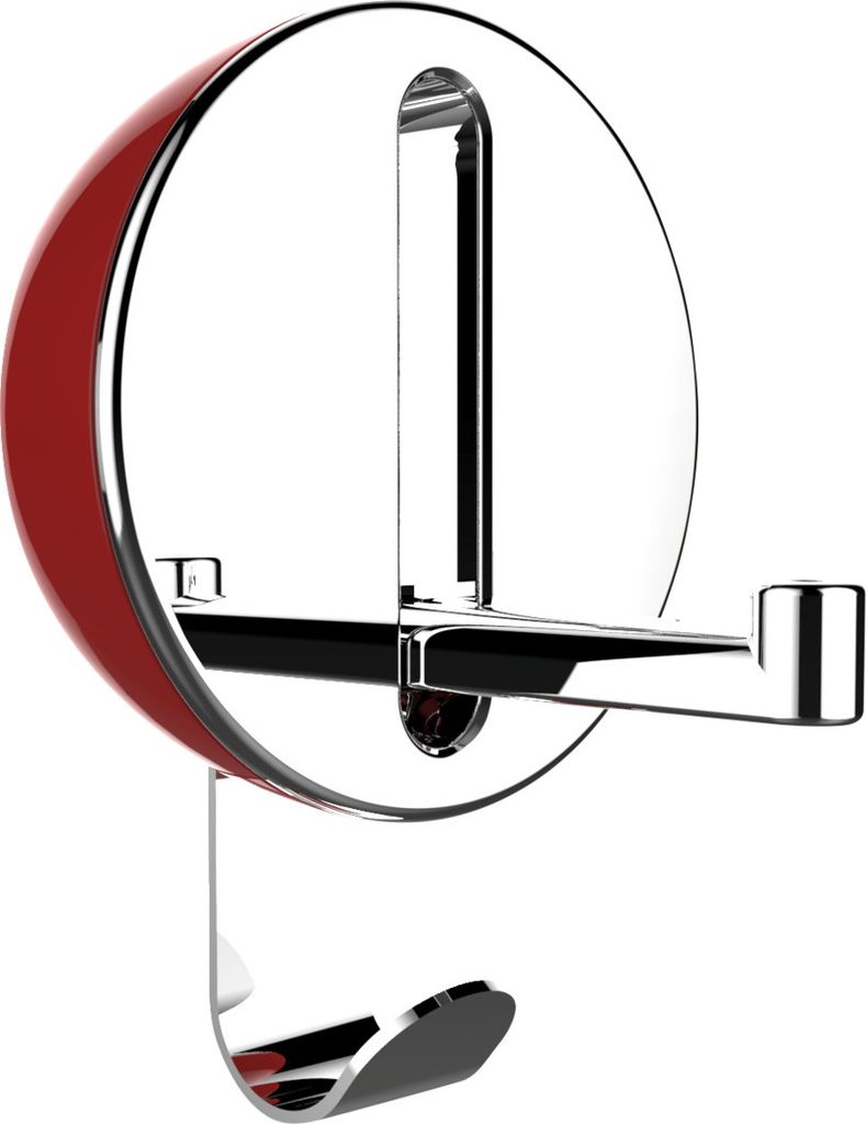 WENKO Klapphaken Premium Delta Karminrot