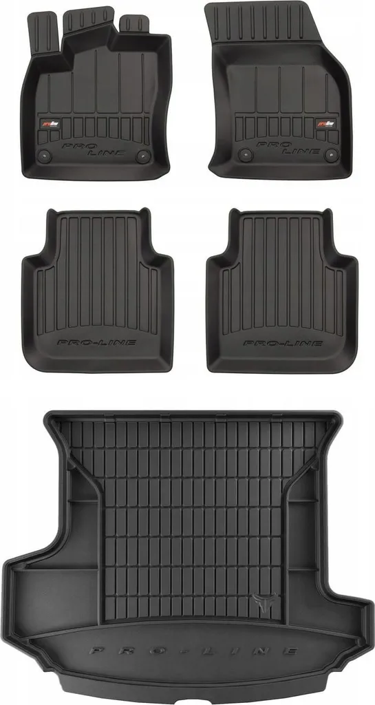 Accessori Skoda Kodiaq: Tappetini in Gomma 3D Design Premium